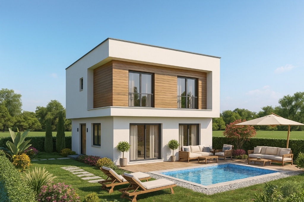 Lüks Villa - Ön Görünüm